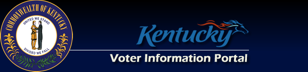 Image banner showing the Kentucky State Seal and the Secretary of State.